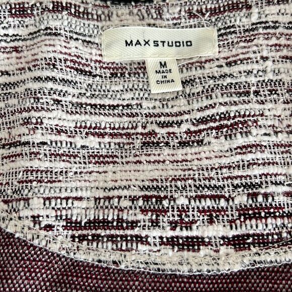 Max Studio tweed lightweight jacket- size M - Picture 7 of 9